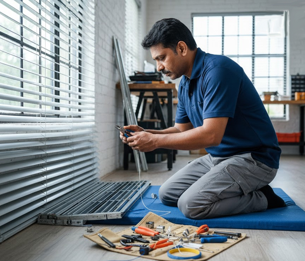 Aluminium Venetian Blinds Repair in Chennai by NexaFabricators