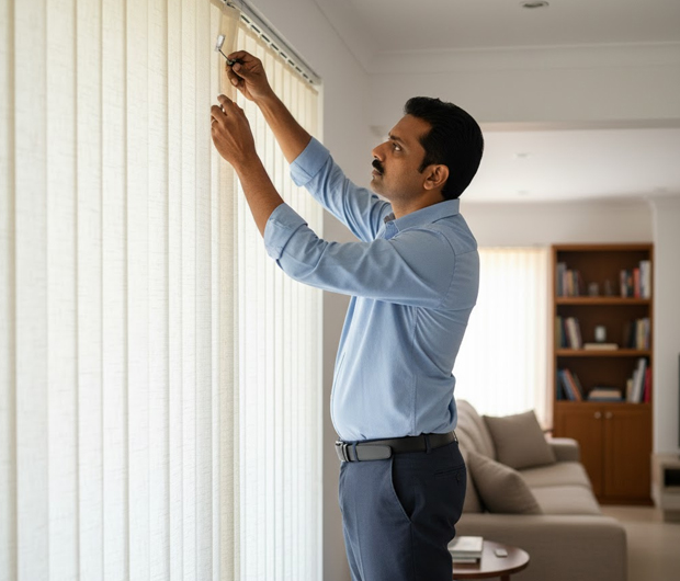 Vertical Blinds Repair and Maintenance in Chennai