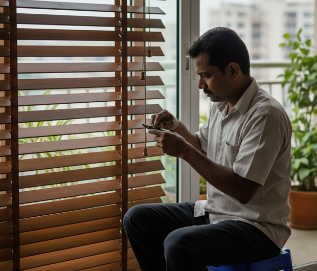 Wooden Venetian Blinds Repair Services in Chennai