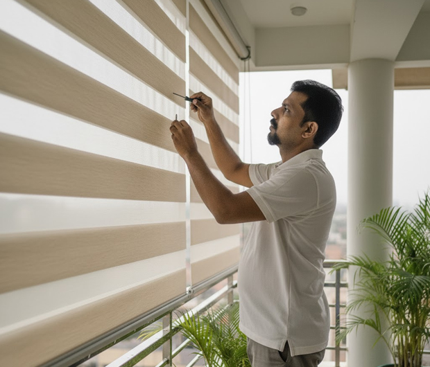 Zebra Blinds Repair and Maintenance in Chennai